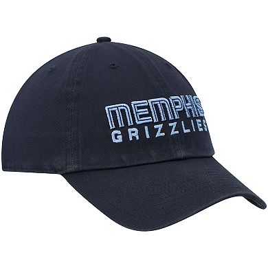 Men's '47 Navy Memphis Grizzlies Clean Up Wordmark Adjustable Hat
