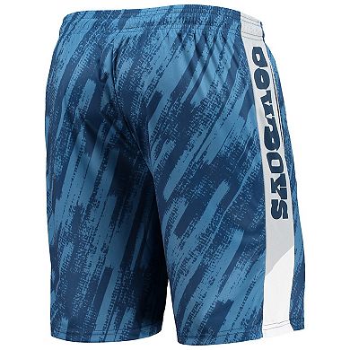 Men's FOCO Navy Dallas Cowboys Static Mesh Shorts