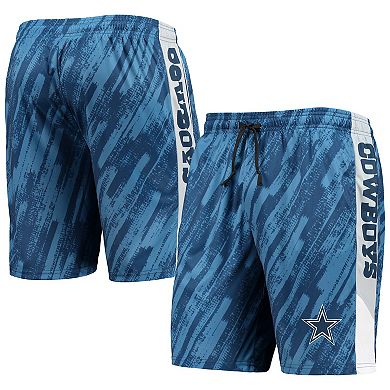 Men's FOCO Navy Dallas Cowboys Static Mesh Shorts