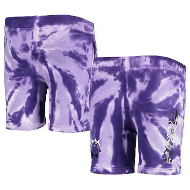Preschool White/Purple Phoenix Suns Santa Monica Shorts