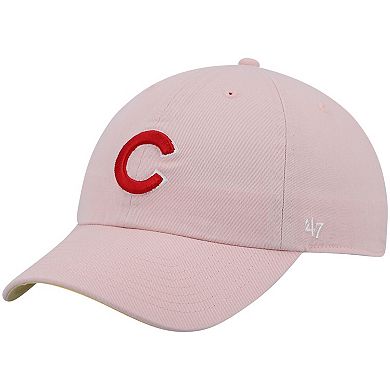 Men's '47 Pink Chicago Cubs 1990 MLB All-Star Game Double Under Clean Up Adjustable Hat