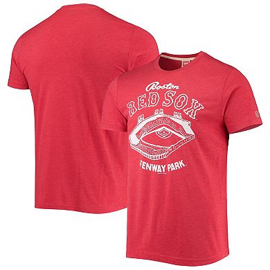 Men's Homage Red Boston Red Sox Fenway Park Tri-Blend T-Shirt