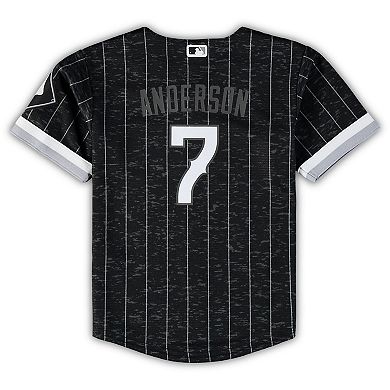 Toddler Nike Tim Anderson Black Chicago White Sox City Connect Replica Player Jersey