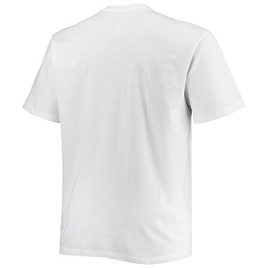 Men's Fanatics Branded White Kansas City Chiefs Big & Tall City Pride T-Shirt