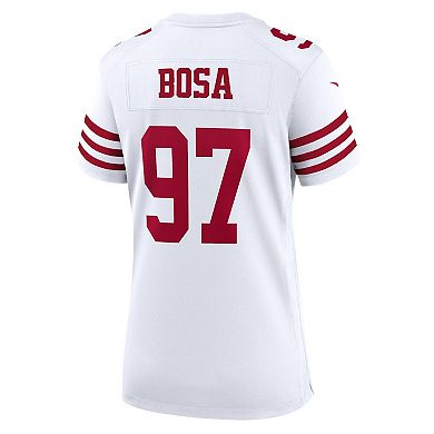 Women's Nike Nick Bosa White San Francisco 49ers Player Game Jersey