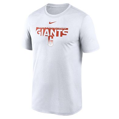 Men's Nike White San Francisco Giants 2022 City Connect Legend Performance T-Shirt