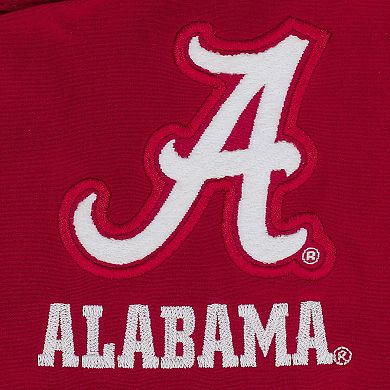 Men's Nike Crimson Alabama Crimson Tide Coach Short Sleeve Quarter-Zip Jacket