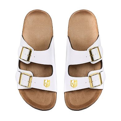 Women's FOCO Vegas Golden Knights Double-Buckle Sandals