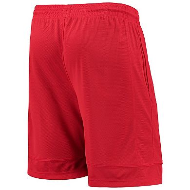 Men's Nike Red Georgia Bulldogs Fast Break Team Performance Shorts