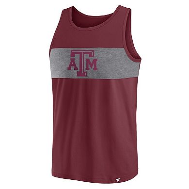 Men's Fanatics Branded Maroon Texas A&M Aggies Perfect Changeover Tank Top