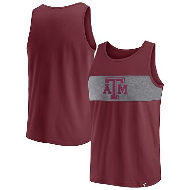 Men's Fanatics Branded Maroon Texas A&M Aggies Perfect Changeover Tank Top
