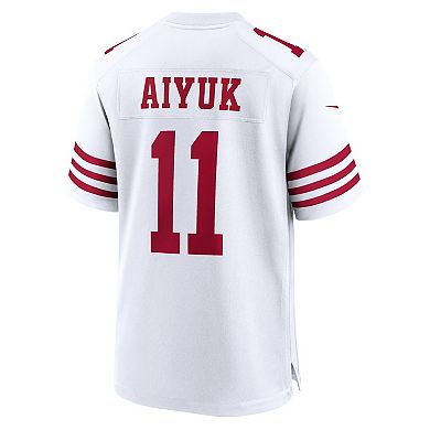 Men's Nike Brandon Aiyuk White San Francisco 49ers Player Game Jersey
