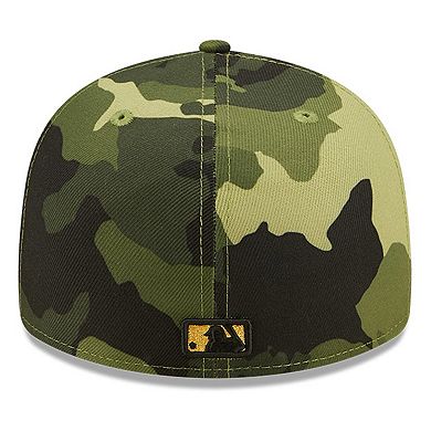 Men's New Era Camo Washington Nationals 2022 Armed Forces Day On-Field Low Profile 59FIFTY