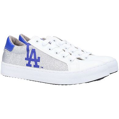 Women's FOCO Los Angeles Dodgers Glitter Sneakers