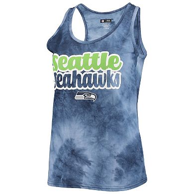 Women's Concepts Sport College Navy Seattle Seahawks Billboard Tank Top & Shorts Set