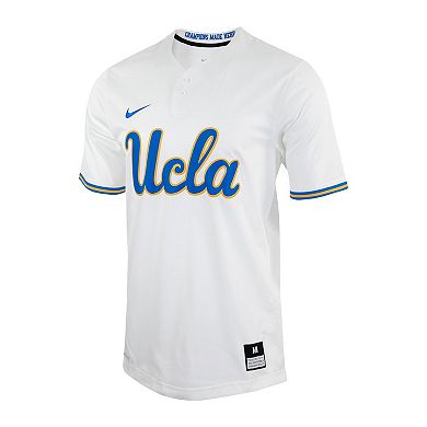 Unisex Nike White UCLA Bruins Two-Button Replica Softball Jersey