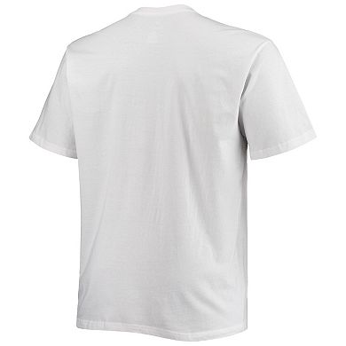 Men's Fanatics Branded White Los Angeles Rams Big & Tall City Pride T-Shirt