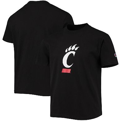 Youth Champion Black Cincinnati Bearcats Primary Logo T-Shirt