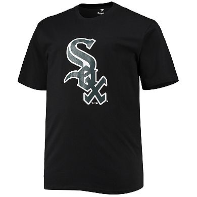 Men's Fanatics Branded Tim Anderson Black Chicago White Sox Big & Tall Logo T-Shirt