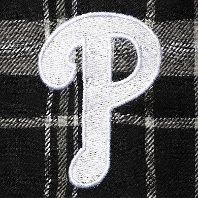 Men's Concepts Sport Black/Gray Philadelphia Phillies Big & Tall Team Flannel Pants