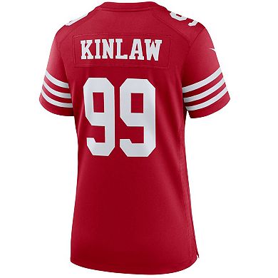 Women's Nike Javon Kinlaw Scarlet San Francisco 49ers Player Jersey