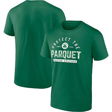 Men's Fanatics Branded Kelly Green Boston Celtics Protect The Parquet Hometown Collection T-Shirt