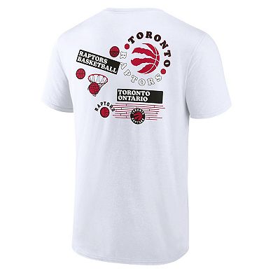 Men's Fanatics Branded White Toronto Raptors Street Collective T-Shirt