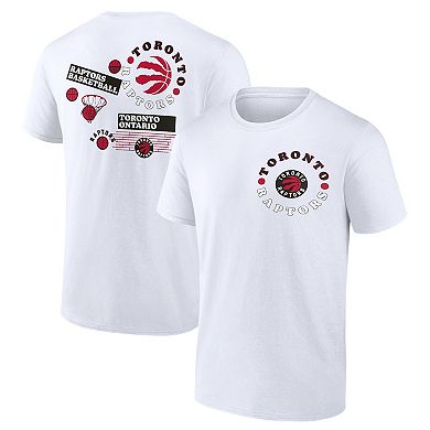 Men's Fanatics Branded White Toronto Raptors Street Collective T-Shirt