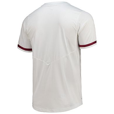 Nike White Florida State Seminoles Full-Button Replica Softball Jersey