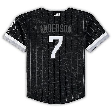 Infant Nike Tim Anderson Black Chicago White Sox City Connect Script Replica Jersey