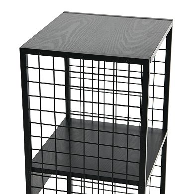 Household Essentials Wire Mesh 2-Cube Storage Unit
