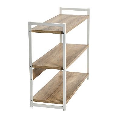 Household Essentials 3-Shelf Bookcase Floor Decor