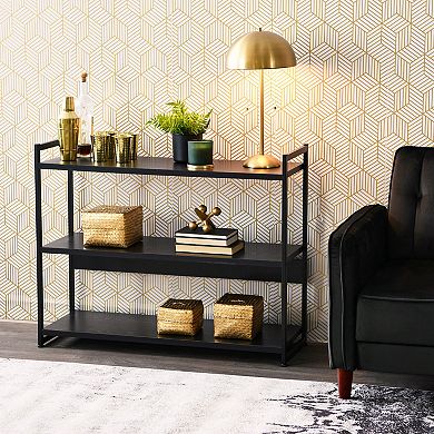 Household Essentials 3-Shelf Bookcase Floor Decor