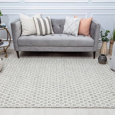 Rugs America Isle Farmhouse Dots Area Rug