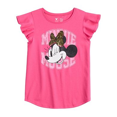 Disney's Minnie Mouse Girls 4-12 Flounce Tee by Jumping Beans®