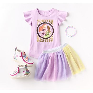 Disney Princess Girls 4-12 Flounce Tee by Jumping Beans®