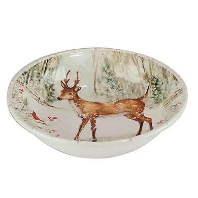 Certified International Winters Walk Serving Bowl