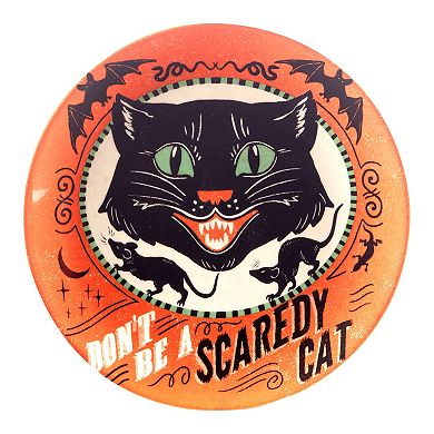 Certified International Scaredy Cat 2-Tiered Serving Tray