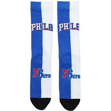 Men's Philadelphia 76ers Split Crew Socks