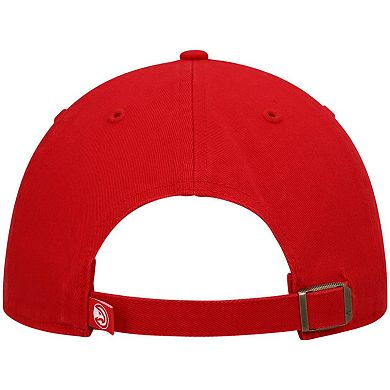 Men's '47 Red Atlanta Hawks Team Clean Up Adjustable Hat