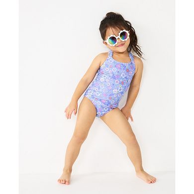 Baby & Toddler Girl Jumping Beans® Cross-Strap 1-Piece Swimsuit