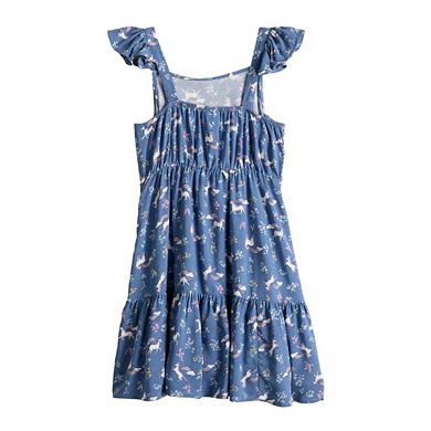Baby & Toddler Girl Jumping Beans® Flutter Tiered Dress