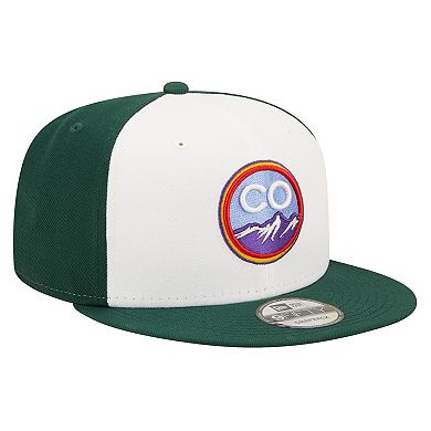 Youth New Era White Colorado Rockies 2022 City Connect 9FIFTY Snapback Adjustable Hat