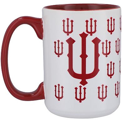 Indiana Hoosiers 15oz. Vintage Repeat Java Mug