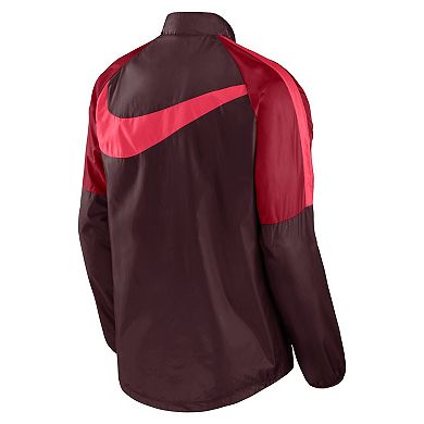 Men's Nike Burgundy Liverpool Academy AWF Full-Zip Jacket
