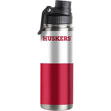 Nebraska Huskers 21oz. Twist Top Stainless Bottle