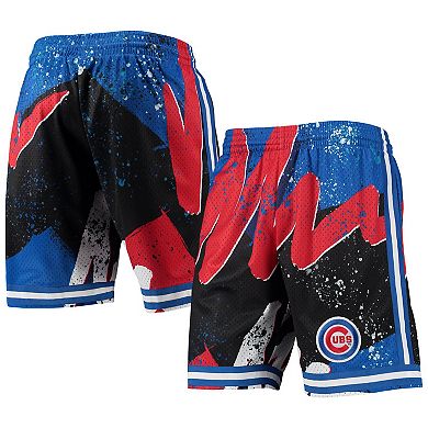 Men's Mitchell & Ness Royal Chicago Cubs Hyper Hoops Shorts