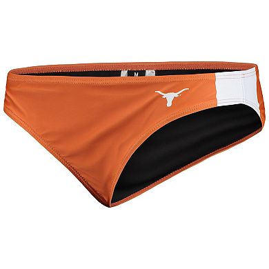 Women's FOCO Texas Orange Texas Longhorns Wordmark Bikini Bottom