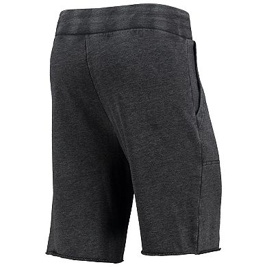 Men's Heathered Black Alternative Apparel North Carolina Tar Heels Victory Lounge Shorts