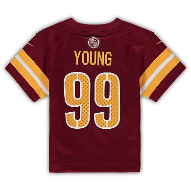Toddler Nike Chase Young Burgundy Washington Commanders Game Jersey
